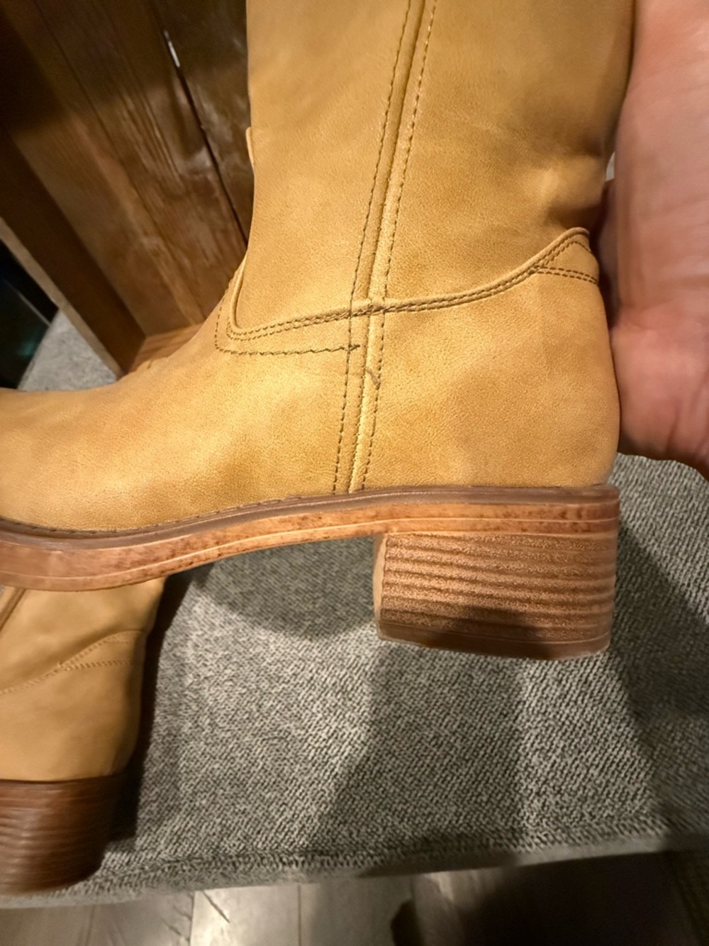 Frye Campus Banana Inspired Boots - Picture 6 of 7